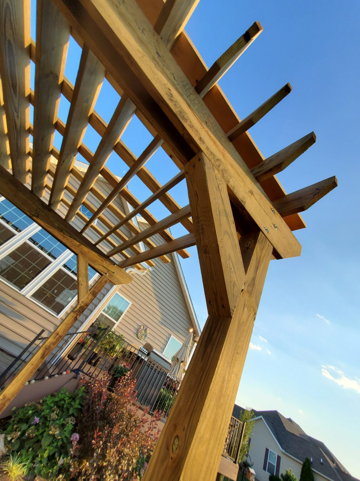 Custom Pressure Treated Wood Pergola Builders Hanover, PA DREAMscapes 2