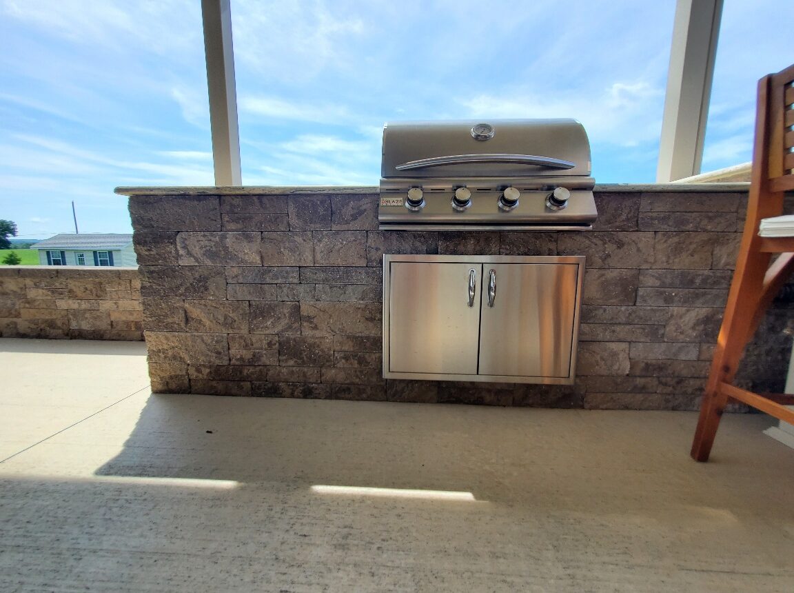 Outdoor Kitchen Design & Build New Oxford Pa Hardscaping DREAMscapes